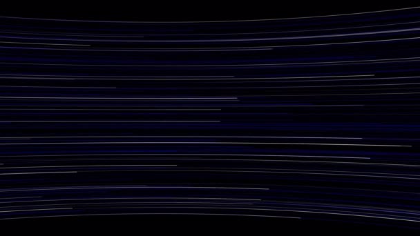 그라운드 Digital Streaming Technology Effect Blue Speed Line Light Motion — 비디오