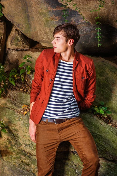 Seni bekleyen Central Park, New York, genç adam