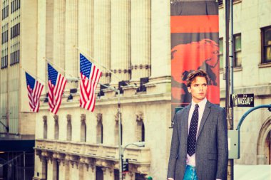 Gurur genç iş adamı