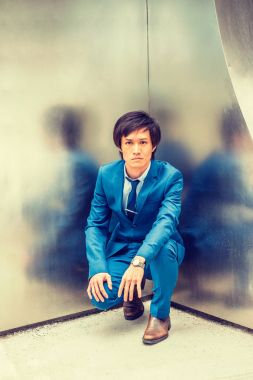 Genç işadamı bir mola