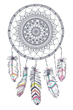 vektör rüya avcısı