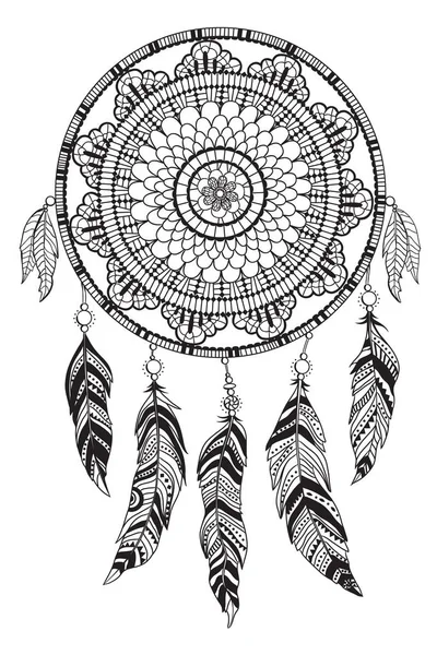 Vector dream catcher