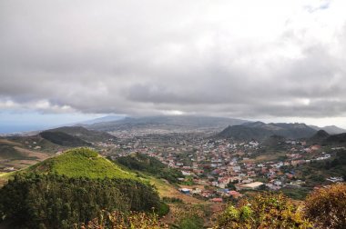 Tenerife dağ manzarası.