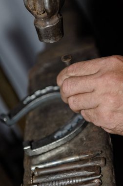 Anma at nalı yapımı düğün günü.