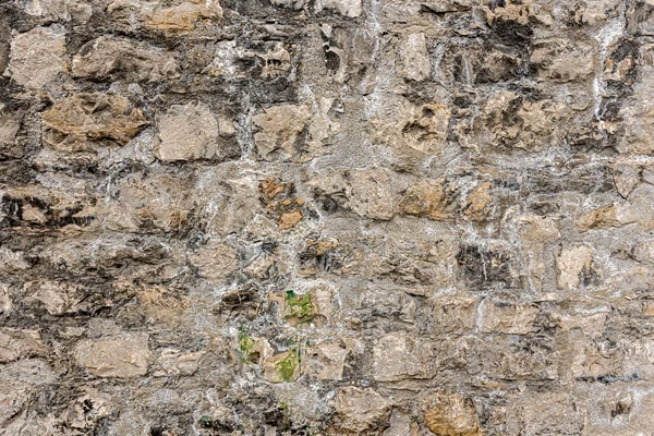 Detailní Záběr Starobylý Úlomek Zdi Pevnosti Švýcarsko Obraz — Stock fotografie