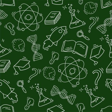 Okul aksesuarları ile Seamless modeli eğitim