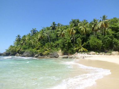 Santo Domingo plajları Karayipler