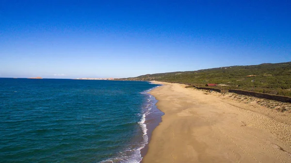 Piękna Panorama Dronem Słynnych Plaż Sardynii Isola Rossa Castelsardo — Zdjęcie stockowe