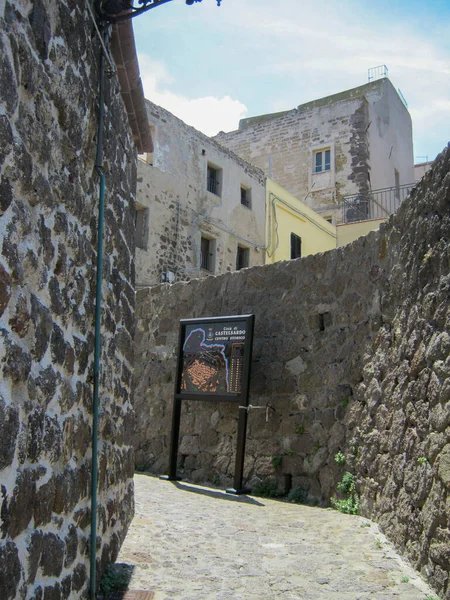 Castelsardo Sassari Italy 2019 City Castelsardo Sardinia Its Magnificent Castle — Stock Photo, Image