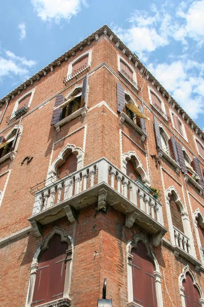 Venedig Italien 2019 Interessanter Blick Auf Venedig Burano Mit Details — Stockfoto