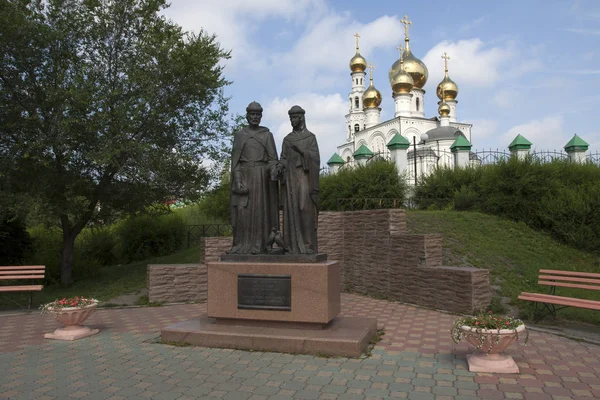 Abakan Hakassia Daki Şekil Değiştirme Katedrali — Stok fotoğraf