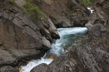 Baykal Gölü 'nün kuzeyinde, Severobaikalsk bölgesinde.