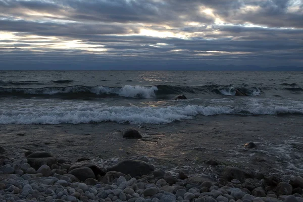 Baykal Gölü 'nün kuzeyinde, Severobaikalsk bölgesinde.