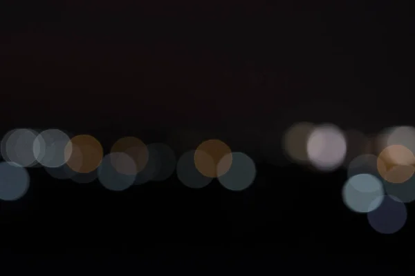 Bokeh gece zaman renkli.