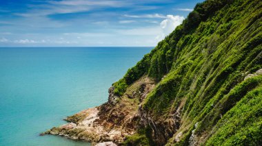 Island and blue ocean, Natural background for summer season