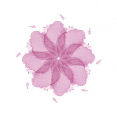 수채화 꽃 벡터 일러스트 레이 션