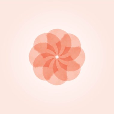 수채화 꽃 벡터 일러스트 레이 션