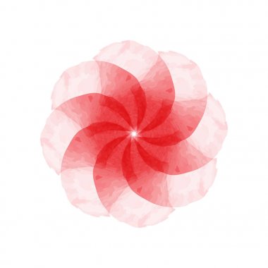 수채화 꽃 벡터 일러스트 레이 션