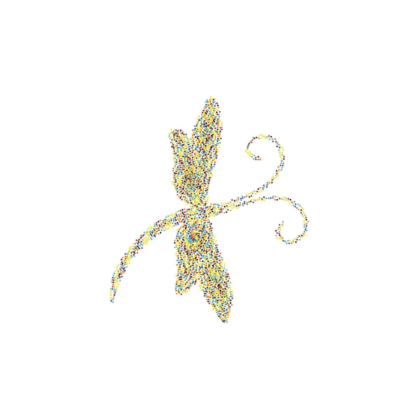 Dragonfly vector illustration — Stock Vector