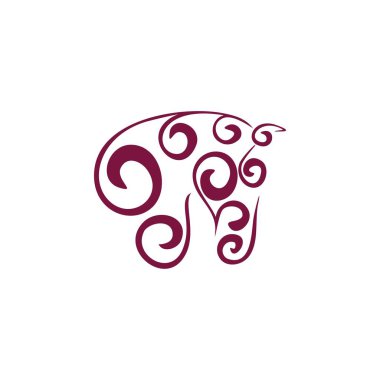 Güzel at vektör çizim