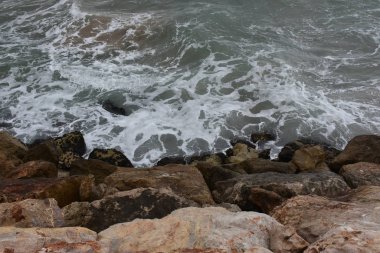 deniz ve dalgalar ve manzara,