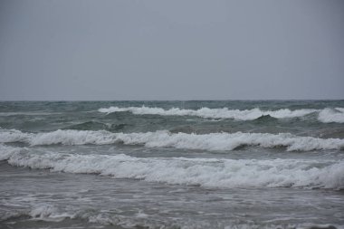 deniz ve dalgalar ve manzara,