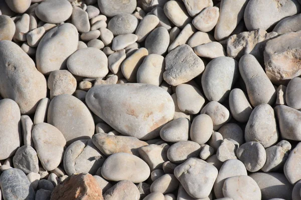 Sea Stones Beach Texture Background — Stock Photo, Image