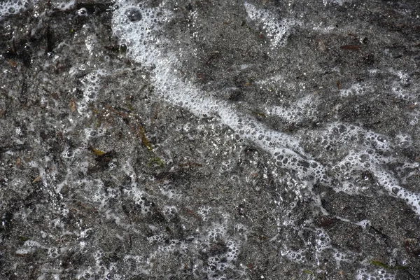 Пляж Морская Пена Песок — стоковое фото