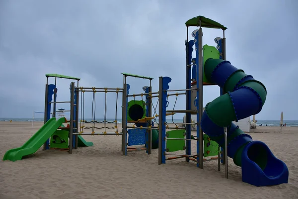 Parque Infantil Fondo Del Mar — Foto de Stock