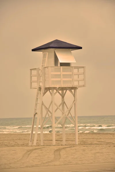 Tour Observation Sur Plage — Photo