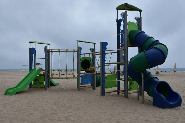 Parque Infantil Fondo Del Mar — Foto de Stock