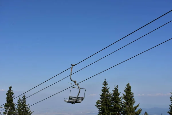 Lift Tegen Lucht Het Landschap — Stockfoto