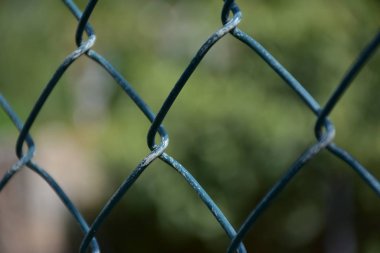 tel ve metal ağ arkaplanı