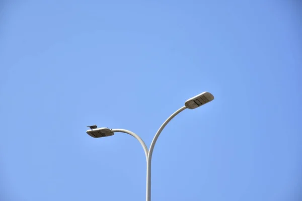 Вулична Лампа Проти Неба — стокове фото