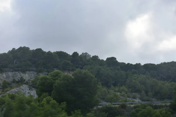 Schöne Landschaft Und Haus Sommer — Stockfoto