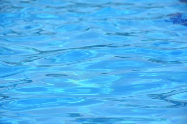 Beautiful Blue Pool Water Texture — Stock Photo, Image