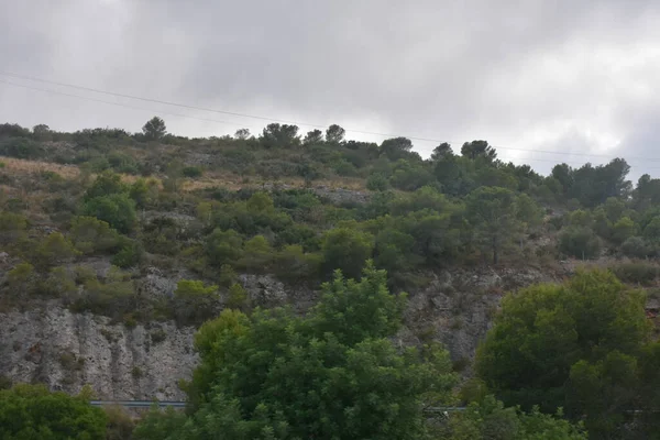 Schöne Landschaft Und Haus Sommer — Stockfoto