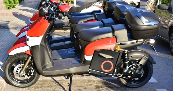 Motocicleta Livre Tarde — Fotografia de Stock