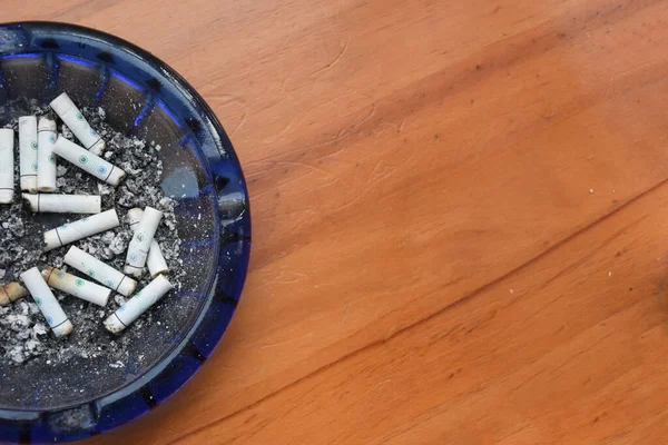 Cigarette Butts Ashtray — Stock Photo, Image