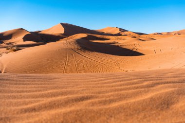Sahra Çölü, Fas 'ta Erg Chebbi' nin kum tepeleri
