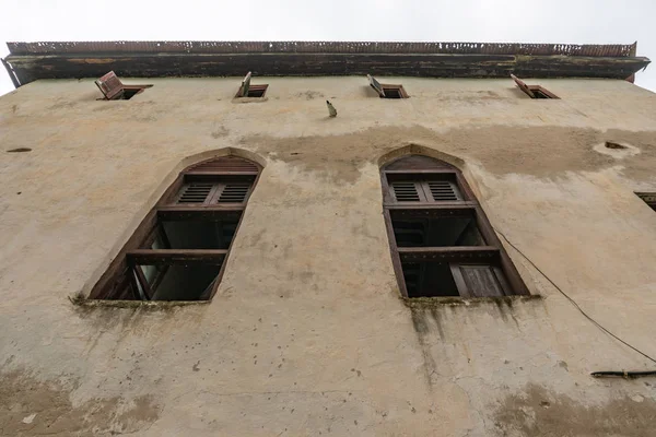 Old Deutsch German Colonial Fort in Bagamoyo Historická část města poblíž Dar Es Salaam na pobřeží Indického oceánu — Stock fotografie