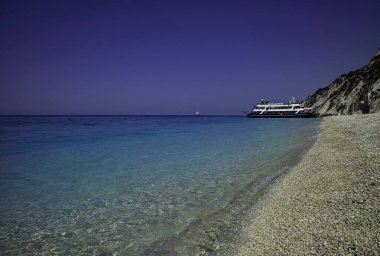 Lefkada adasında deniz