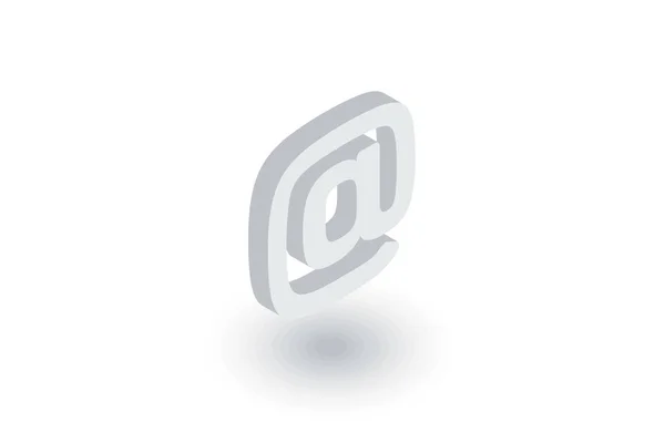 Icône de symbole email — Image vectorielle