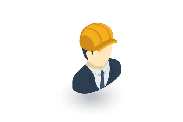 Inżynier avatar ikona — Wektor stockowy