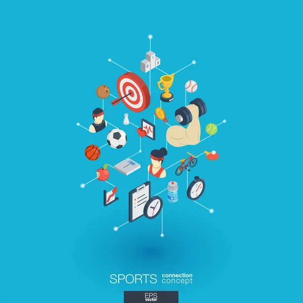 Sport web ikonok — Stock Vector