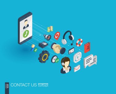 Destek entegre 3d web simgeler. 