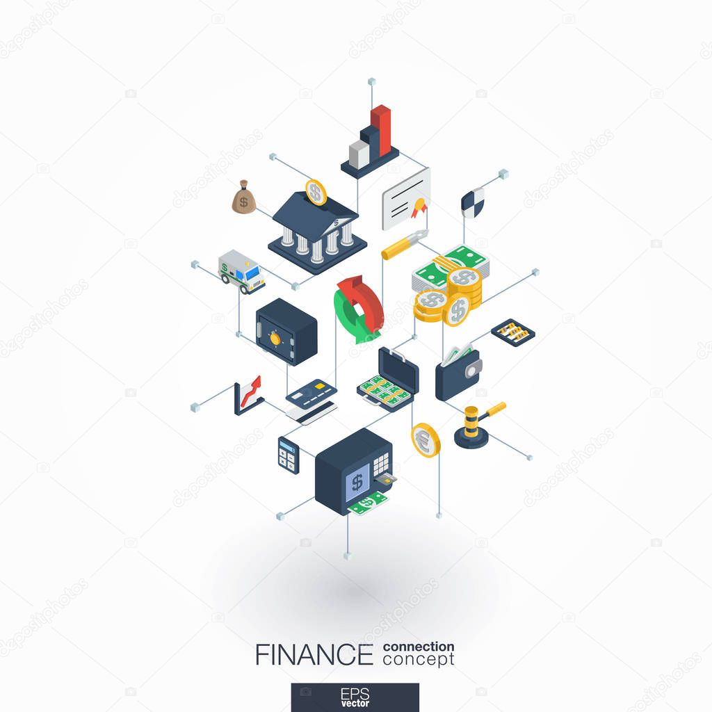 Finance web icons