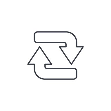 Oklar ince çizgi kutsal kişilerin resmi Yenile.