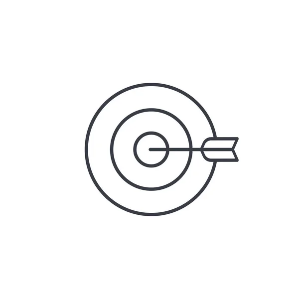 Target, goal, success marketing concept, arrow center — Stock Vector