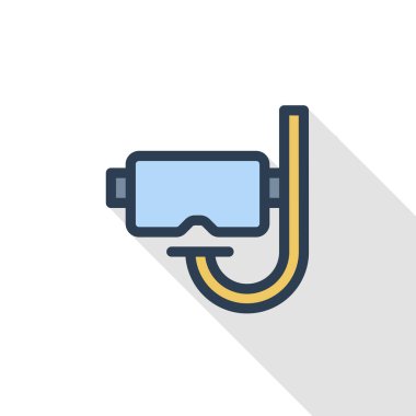 Dalış ve şnorkel maskesi simgesi